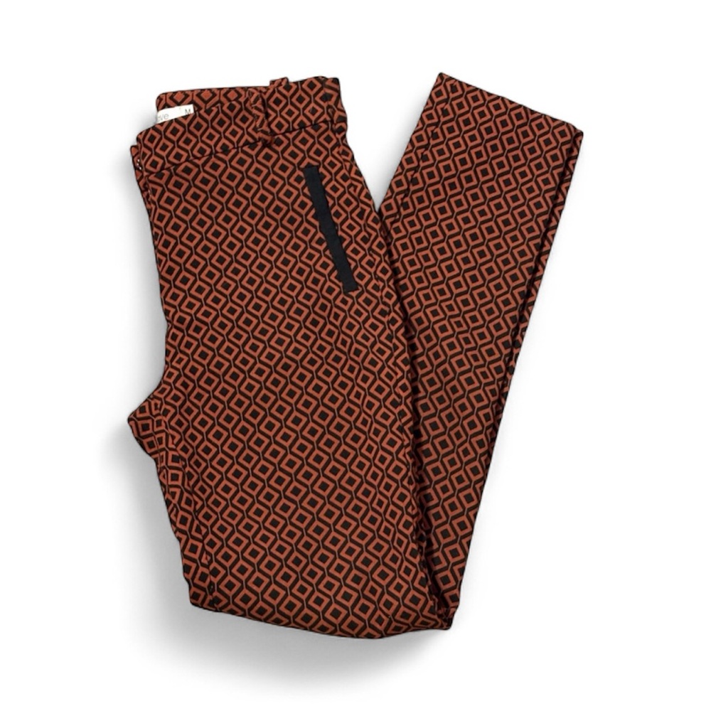 Geometric Pattern Pants - image 5